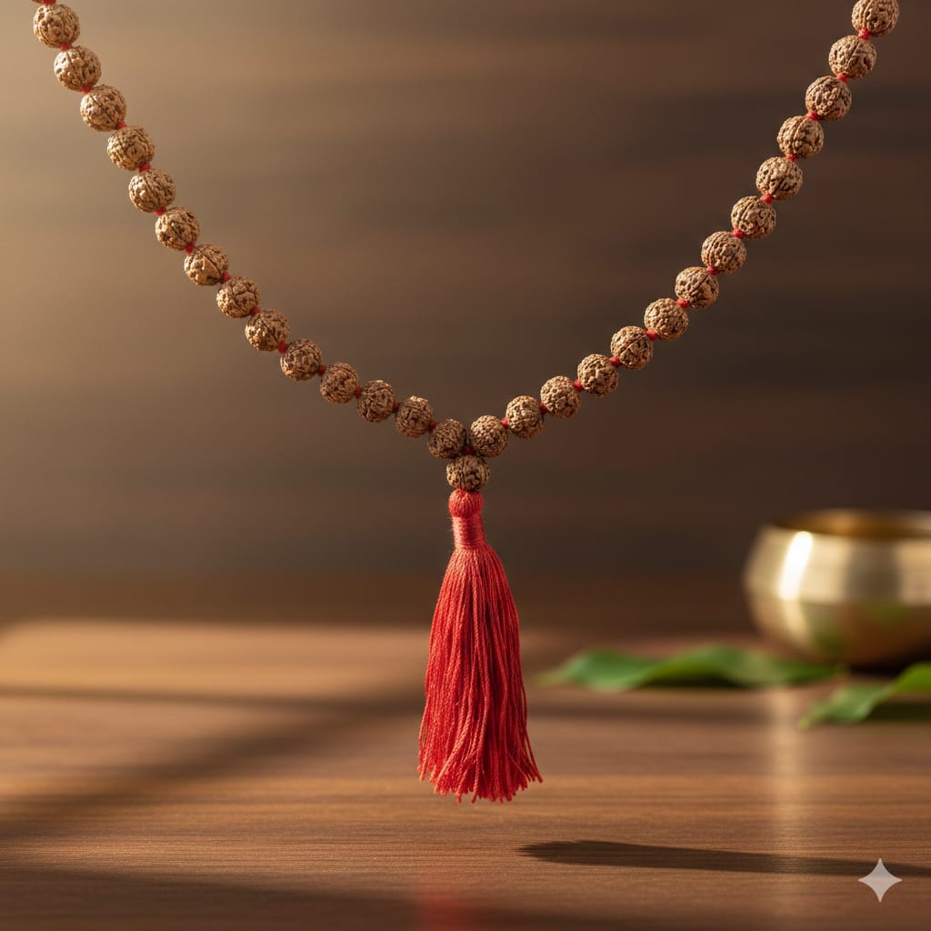 5 Mukhi Enchanted Rudraksh Mala