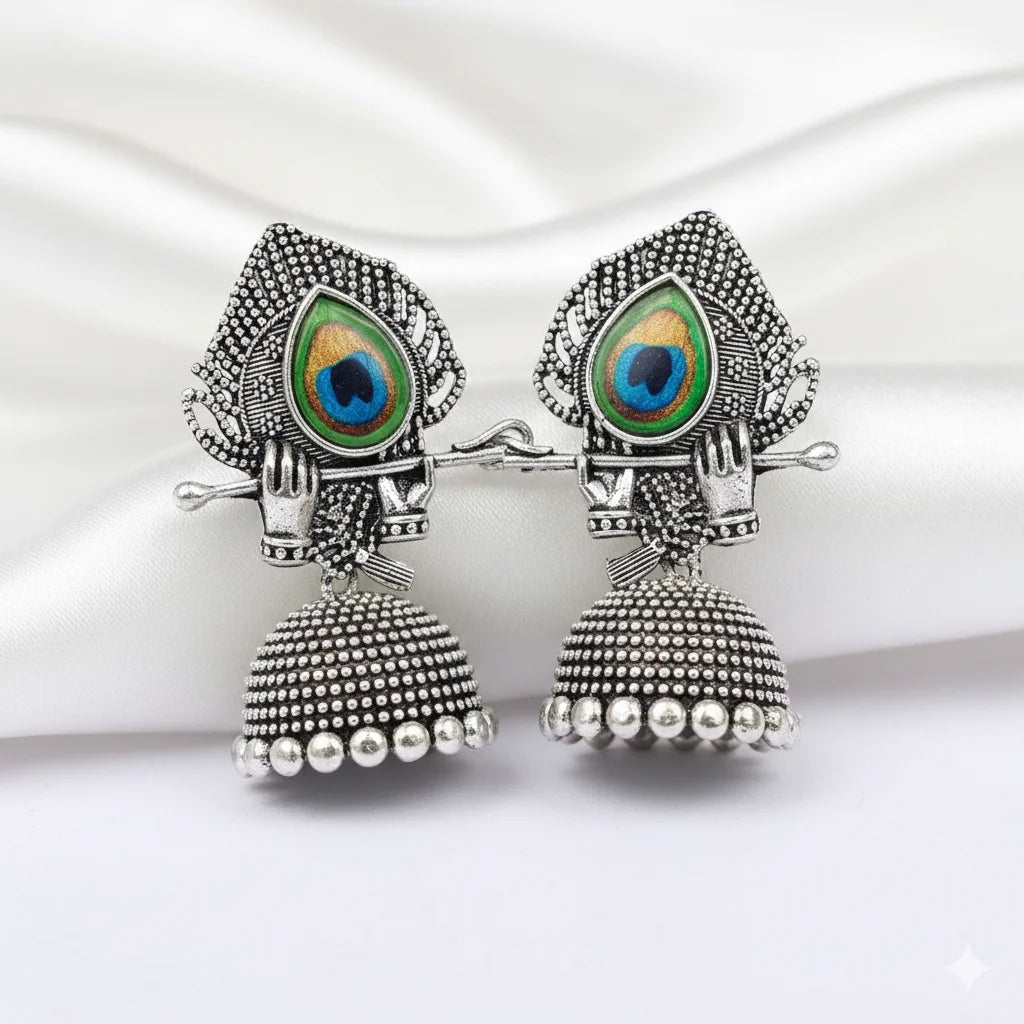 Traditional & Oxidised Earrings Collection – Artificial Jewellery for Women