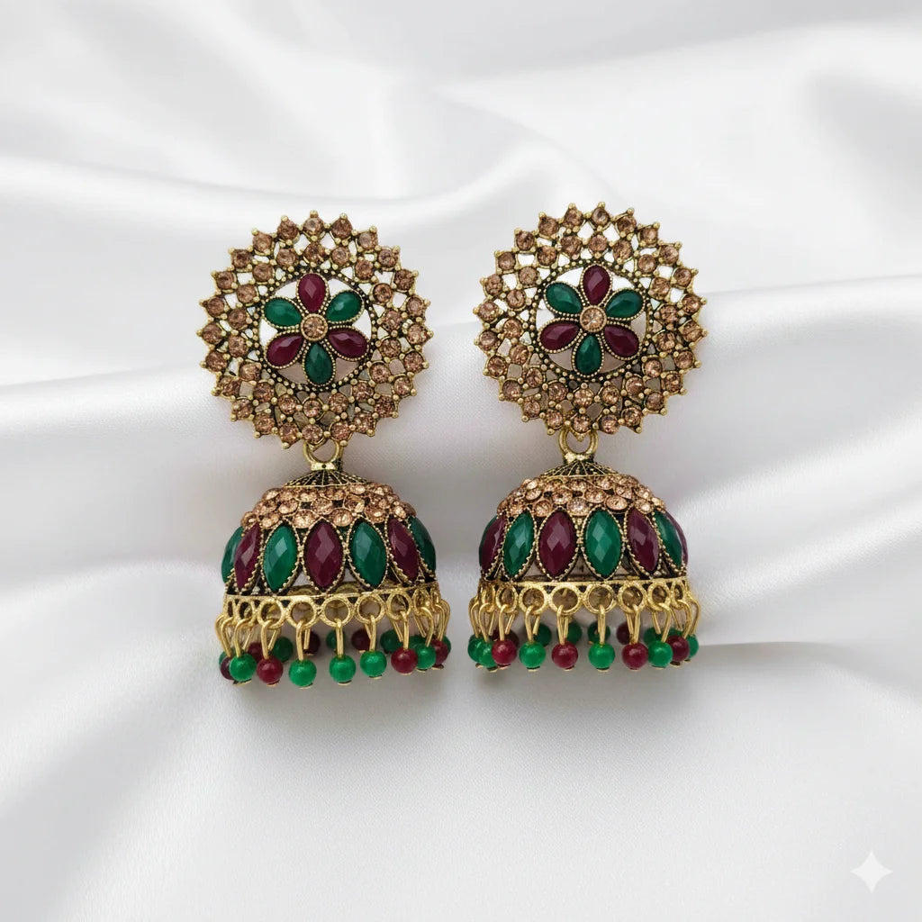 Traditional & Oxidised Earrings Collection – Artificial Jewellery for Women